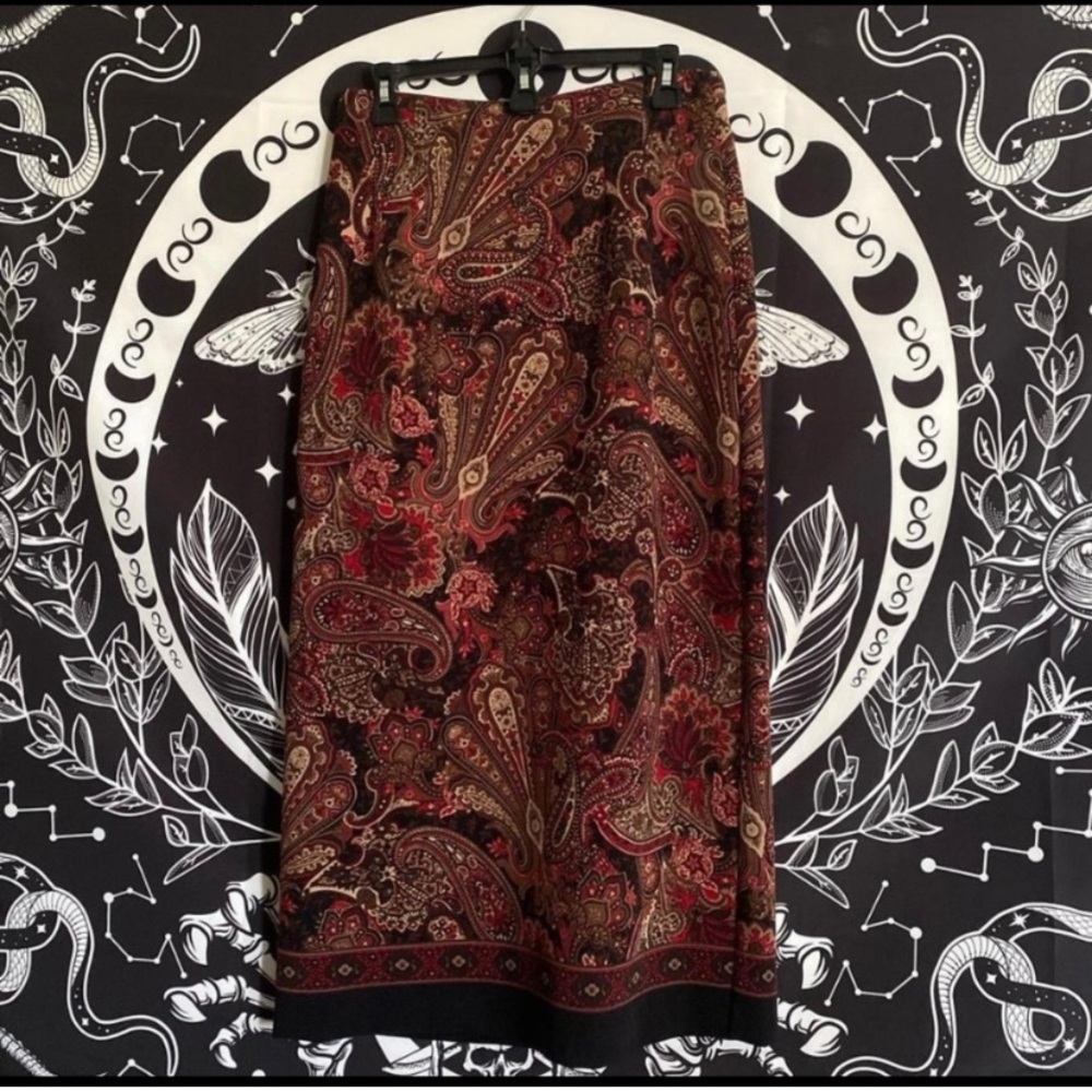boho maxi skirt